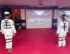VR 버츄얼 태권도 겨루기